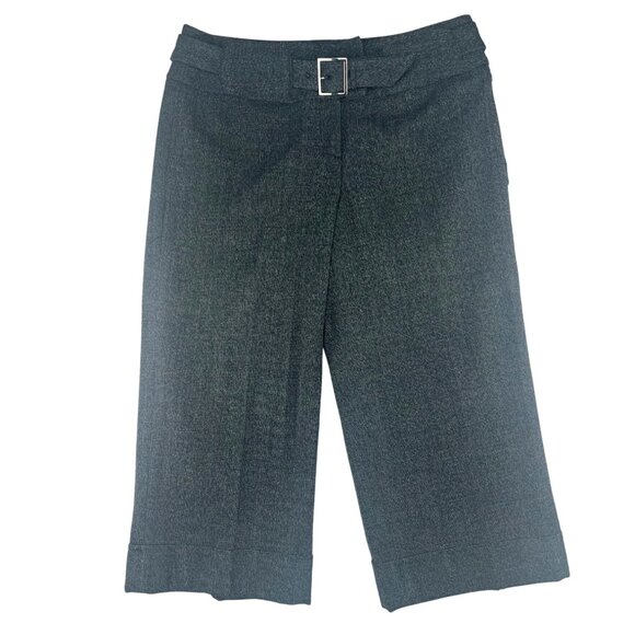 Willi Smith Womens Grey Wide-Leg Crapi Pants Size 10 - Picture 12 of 13